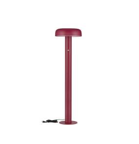 Lampa podłogowa DORRIA LE46014 oprawa w kolorze czerwonym LUCES EXCLUSIVAS
