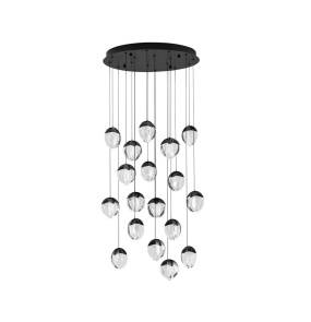 Lampa wisząca ALCUDIA LE45760 oprawa w kolorze czarnym LUCES EXCLUSIVAS
