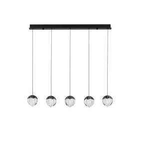 Lampa wisząca ALCUDIA LE45757 oprawa w kolorze czarnym LUCES EXCLUSIVAS