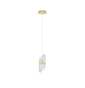Lampa wisząca BOSSOST LE45953 oprawa w kolorze złotym LUCES EXCLUSIVAS