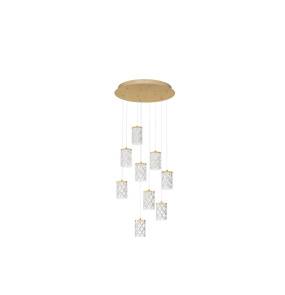 Lampa wisząca MURO LE46123 oprawa w kolorze złotym LUCES EXCLUSIVAS