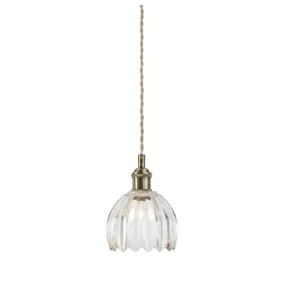 Lampa wisząca GOTA 109136 oprawa w kolorze antycznego mosiądzu MARKSLOJD