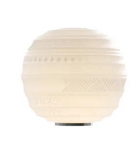 Lampa stołowa BRAILLE CT1441BINT oprawa w kolorze czarnym z mlecznym kloszem KARMAN REPUBLIC