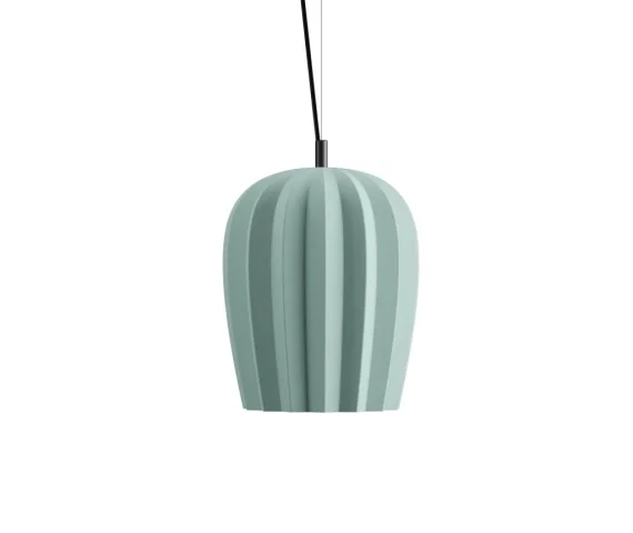Lampa wisząca SAHARA SE669KSINT oprawa w kolorze czarnym z zielonym kloszem KARMAN REPUBLIC