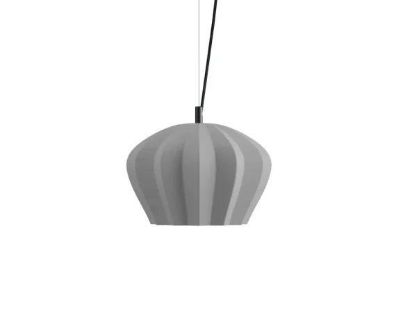 Lampa wisząca SAHARA SE670KGINT oprawa w kolorze czarnym z szarym kloszem KARMAN REPUBLIC