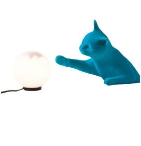 Lampa stołowa MAOO CT312ACINT oprawa w kolorze niebieskim KARMAN REPUBLIC