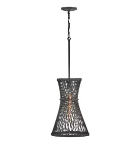 Lampa wisząca TWYLA QN-TWYLA-1P-BK oprawa w kolorze czarnym QUINTIESSE