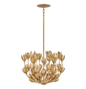 Lampa wisząca FLORA QN-FLORA3-GD oprawa w kolorze złotym QUINTIESSE