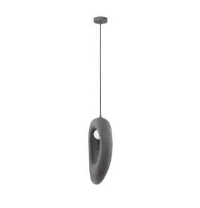 Lampa wisząca LONTIZA LE45337 oprawa w kolorze szarym LUCES EXCLUSIVAS