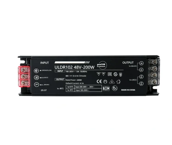 Zasilacz 48V 200W czarny ProCOB