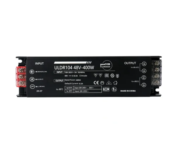 Zasilacz 48V 400W czarny ProCOB