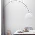 Lampa podłogowa Vision TS-010121W oprawa w kolorze srebra i bieli ZUMA LINE