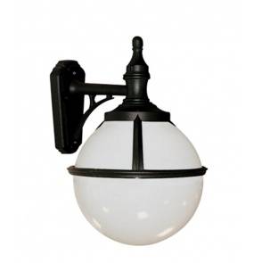 Kinkiet zewnętrzny Glenbeigh WALL Elstead Lighting czarno-biała oprawa w nowoczesnym stylu