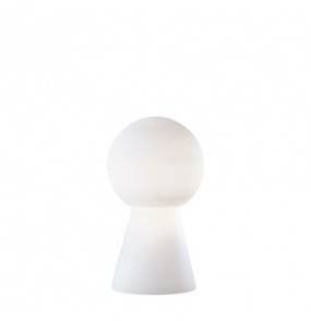 Lampa stołowa Birillo TL1 000251 Ideal Lux dekoracyjna oprawa w kolorze białym