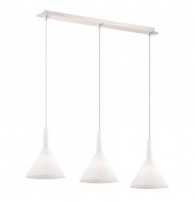 Lampa wisząca Cocktail SP3 074245 Ideal Lux biała oprawa w stylu design