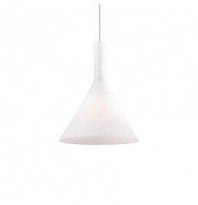 Lampa wisząca Cocktail SP1 Small 074337 Ideal Lux biała oprawa w stylu design