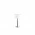 Lampa stołowa Hilton TL2 075532 Ideal Lux biała oprawa w minimalistycznym stylu