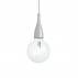 Lampa wisząca Minimal SP1 Bianco 009360 Ideal Lux biała oprawa w minimalistycznym stylu