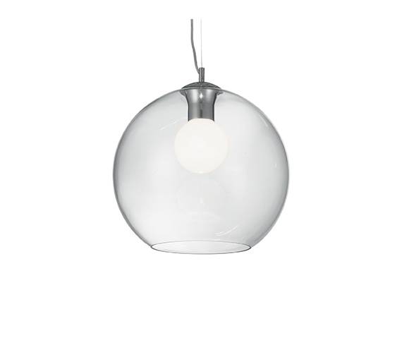 Lampa wisząca Nemo Clear SP1 D40 052816 Ideal Lux szklana oprawa w stylu design