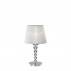 Lampa stołowa Pegaso TL1 059259 Ideal Lux biała oprawa w klasycznym stylu