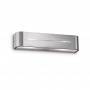 Kinkiet Posta AP2 009940 Ideal Lux aluminiowa oprawa w stylu design