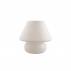 Lampa stołowa Prato TL1 Big 074702 Ideal Lux minimalistyczna oprawa w kolorze białym
