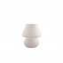 Lampa stołowa Prato TL1 Small 074726 Ideal Lux minimalistyczna oprawa w kolorze białym