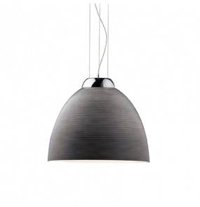 Lampa wisząca Tolomeo SP1 D40 001821 Ideal Lux szara oprawa w stylu design