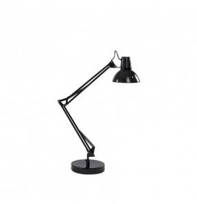 Lampa biurkowa Wally TL1 061191 Ideal Lux nowoczesna oprawa w kolorze czarnym