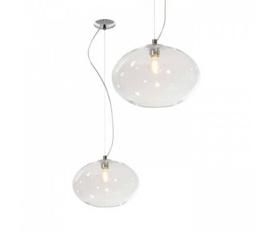 Lampa wisząca DONUT transparentna 67366 Ramko
