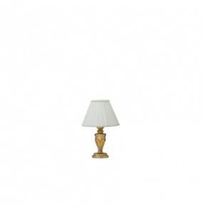 Lampa stołowa Firenze TL1 020853 Ideal Lux klasyczna oprawa w kolorze antycznego złota