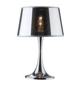 Lampa stołowa London TL1 Big 032375 Ideal Lux nowoczesna oprawa w kolorze chromu