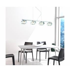 Lampa wisząca Rubic 4 AZ0493 Azzardo minimalistyczna oprawa w nowoczesnym stylu