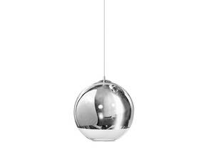 Lampa wisząca Silver Ball 40 AZ0734 AZzardo  kulista oprawa w kolorze chromu