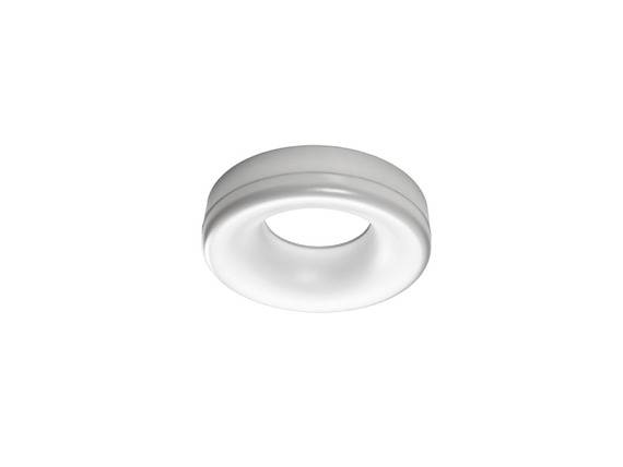 Plafon Ring AZ0336 AZzardo okrągła oprawa w kolorze białym