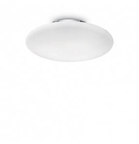 Plafon Smarties Bianco PL3 D60 032023 Ideal Lux nowoczesna oprawa w kolorze białym