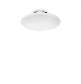 Plafon Smarties Bianco PL1 D33 009223 Ideal Lux nowoczesna oprawa w kolorze białym