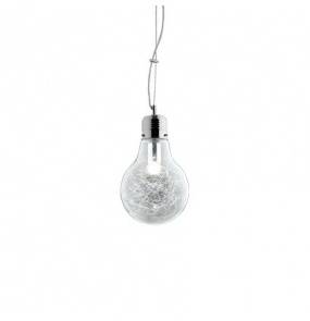 Lampa wisząca Luce Max SP1 Small 033679 Ideal Lux nowoczesna oprawa w kolorze aluminium