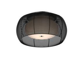 Plafon Tango MX1104-2 czarny Zuma Line nowoczesna oprawa sufitowa w kolorze czarnym