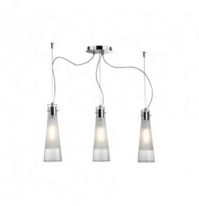 Lampa wisząca Kuky Clear SP3 033952 Ideal Lux transparentna oprawa w nowoczesnym stylu