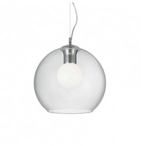 Lampa wisząca Nemo Clear SP1 D30 052809 Ideal Lux szklana oprawa w stylu design