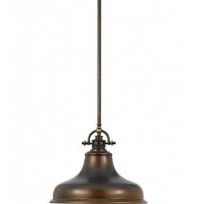 Lampa wisząca Emery QZ/EMERY/P/M PN Quoizel nowoczesna oprawa w kolorze brązu