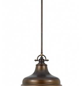 Lampa wisząca Emery QZ-EMERY-P-M-PN Quoizel nowoczesna oprawa w kolorze brązu