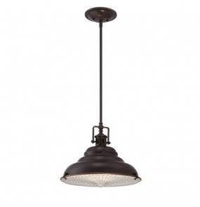 Lampa wisząca Eastvale QZ/EASTVALE/P/M Quoizel nowoczesna oprawa w kolorze brązu