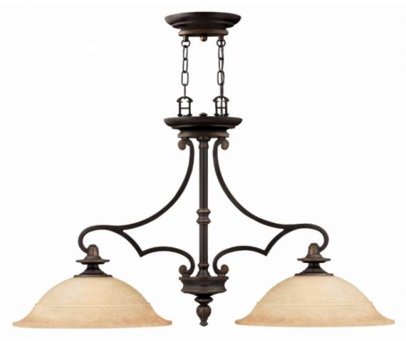 Lampa wisząca Plymouth HK/PLYMOUTH/ISLE Hinkley podwójna oprawa w klasycznym stylu