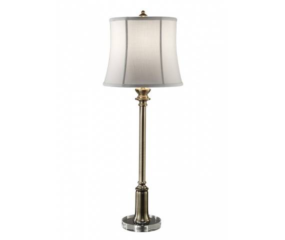 Lampa stołowa Stateroom FE/STATERM BL BB Feiss mosiężna oprawa w nowoczesnym stylu