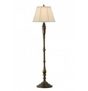 Lampa podłogowa Lincolndale FE/LINCOLNDALE FL Feiss klasyczna oprawa w kolorze brązu