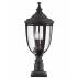 Lampa stojąca zewnętrzna English Bridle FE/EB3/L BLK Feiss klasyczna oprawa w kolorze czarnym