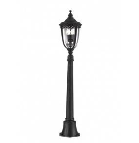 Lampa stojąca zewnętrzna English Bridle FE/EB4/M BLK Feiss klasyczna latarnia w kolorze czarnym