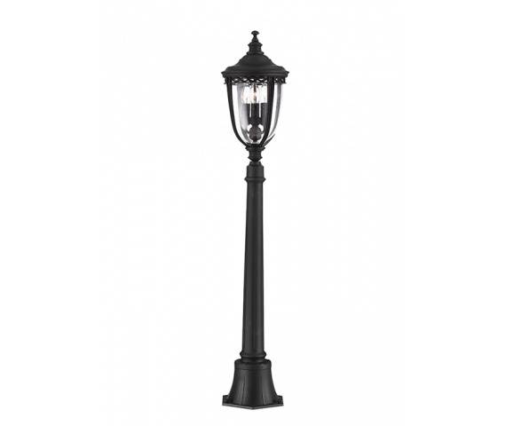 Lampa stojąca zewnętrzna English Bridle FE/EB4/M BLK Feiss klasyczna latarnia w kolorze czarnym